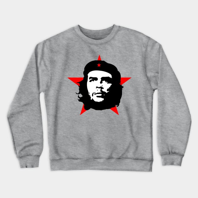 Che Guevara Rebel Cuban Guerrilla Revolution T-Shirt Crewneck Sweatshirt by HiDearPrint